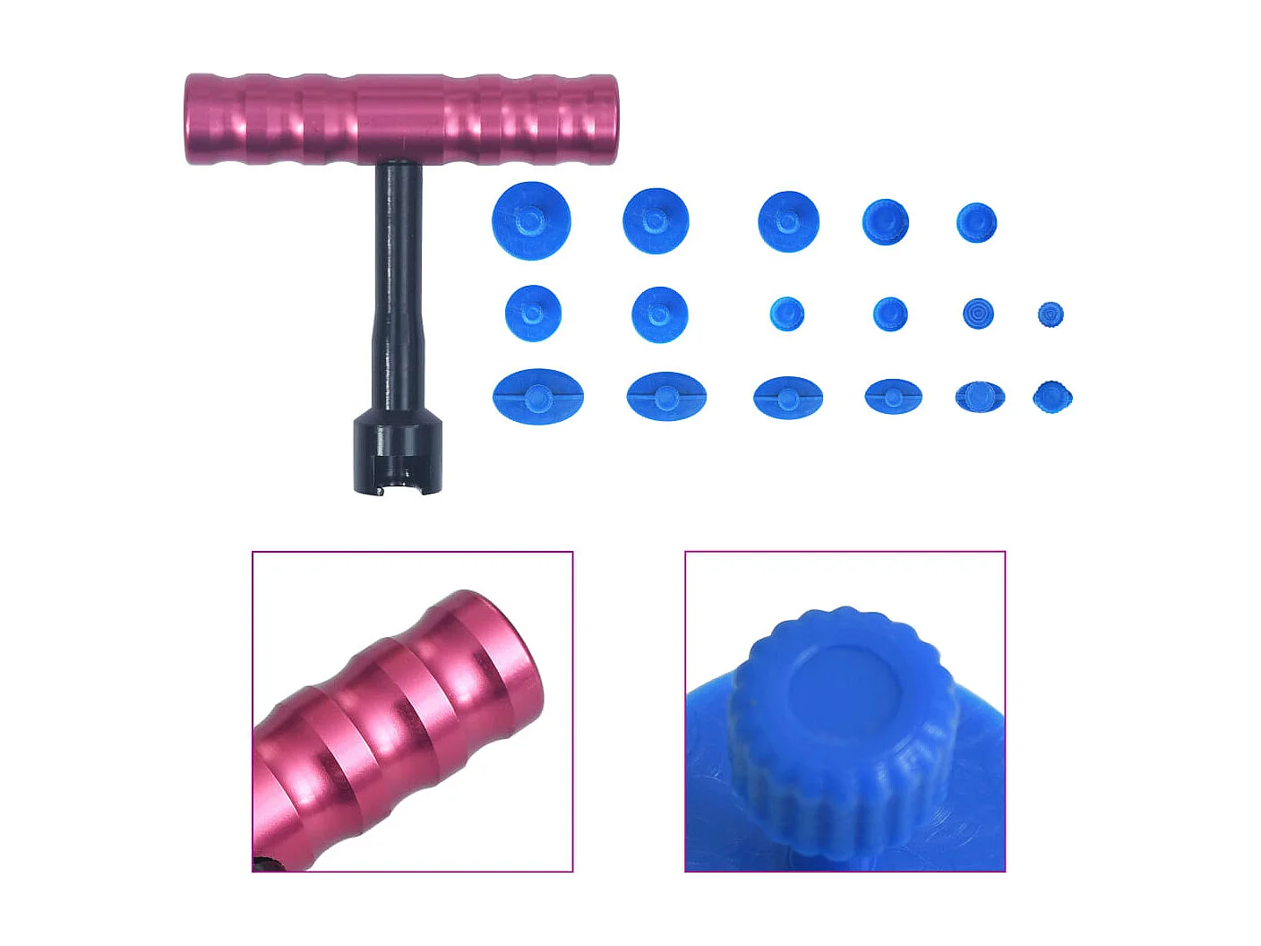 Ensemble de débosselage sans peinture 19 pcs