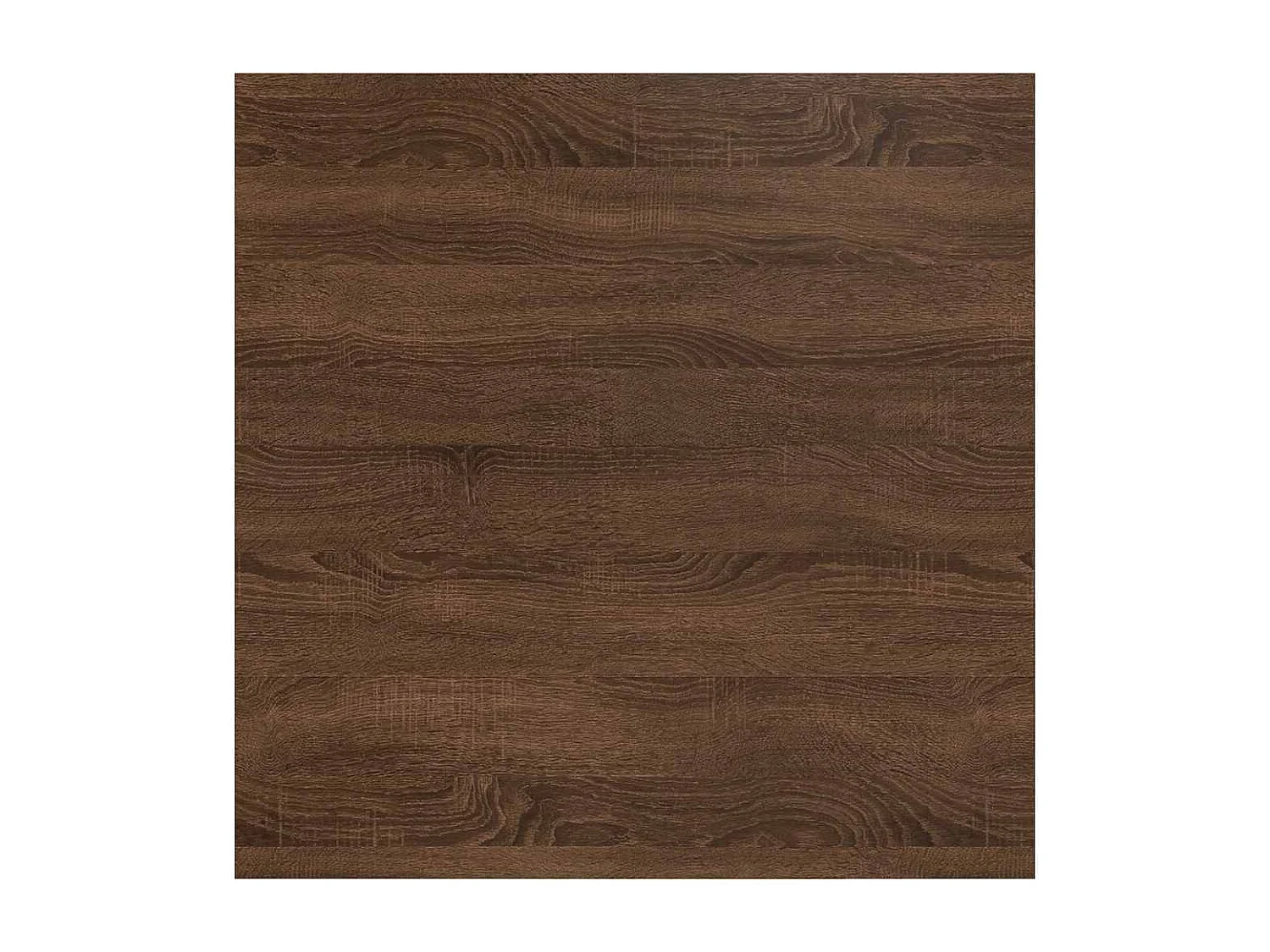 Tavolino con cassetti rovere marrone 100x100x40 cm