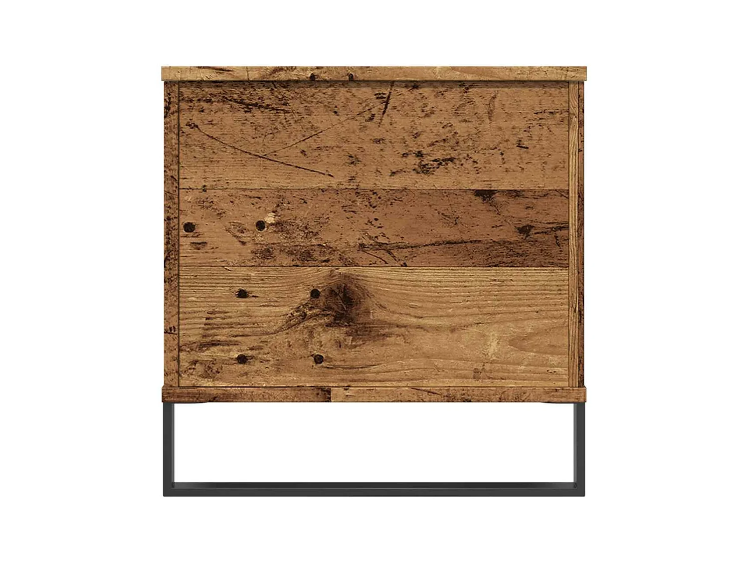 Mesa de centro madeira velha 90x44,5x45 cm madeira engenheirada