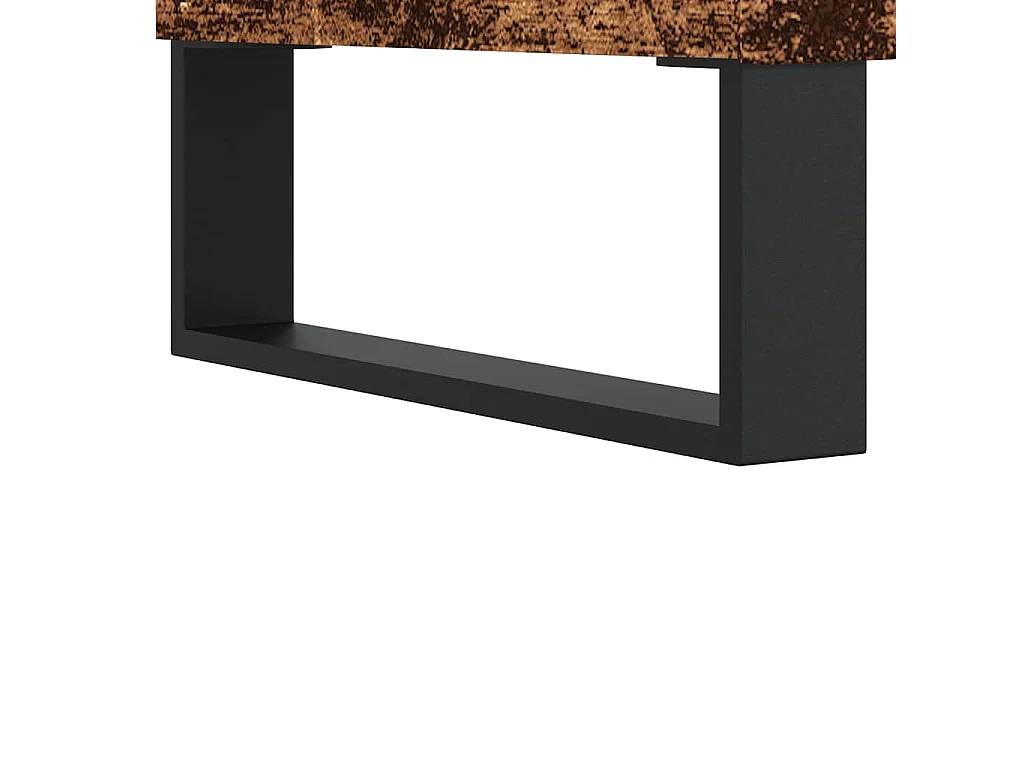 Table basse vieux bois 90x44,5x45 cm bois d'ingénierie