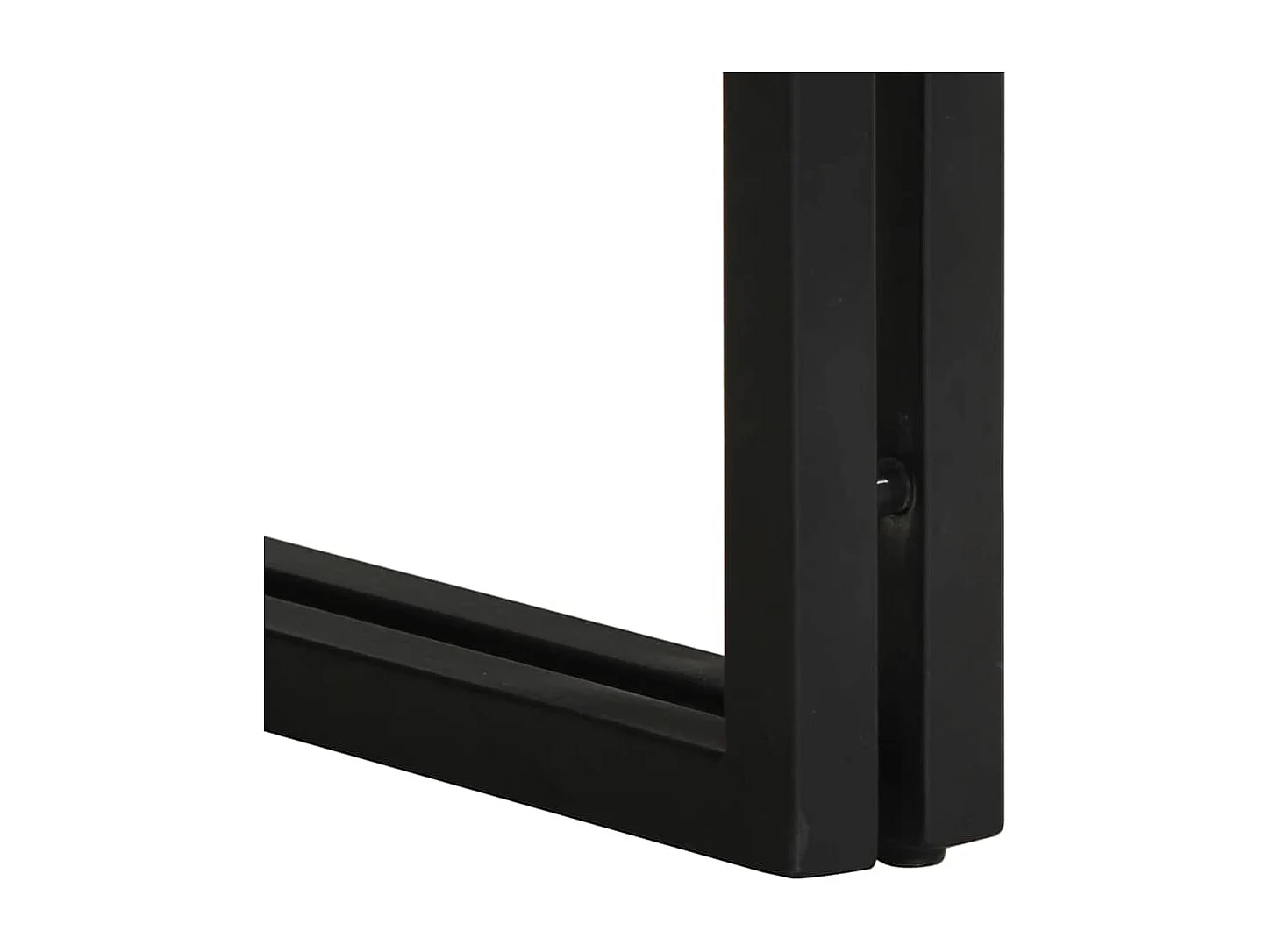 Table basse multicolore 80x80x35 cm bois de récupération massif