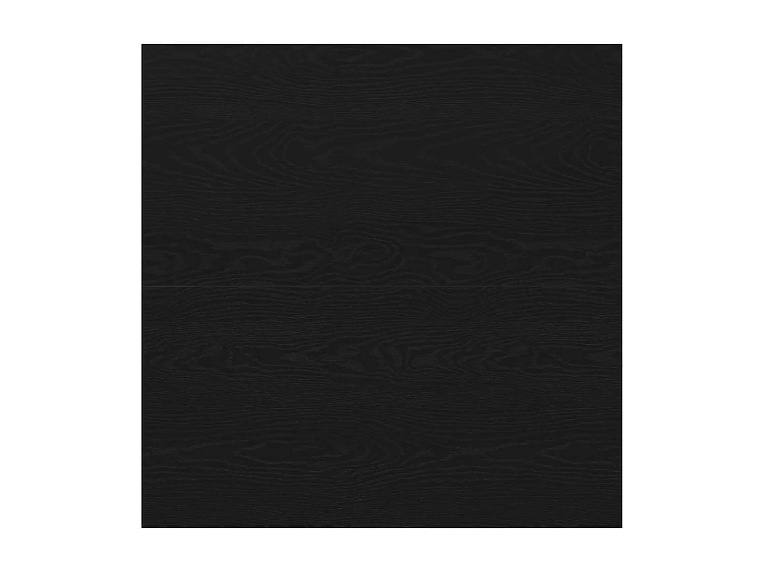 Mesa de centro com gavetas carvalho preto 100x100x40 cm