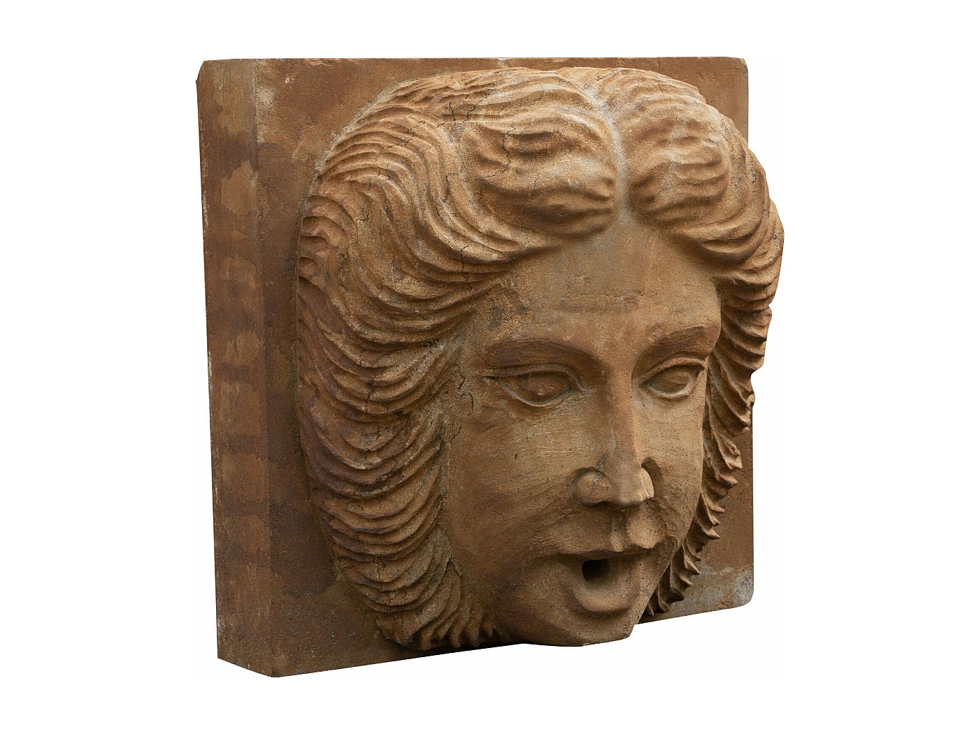 BISCOTTINI Fontaine - Mur en Pierre - Décorative - Fontaine de Jardin