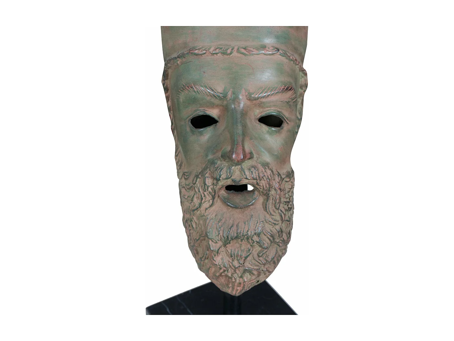 BISCOTTINI Statue - Finition bronze coulé - Statue en bronze - Statue décorative - Statue de jardin - Sculpture - Décoration - Affichage - Salon - 15x20x43 cm