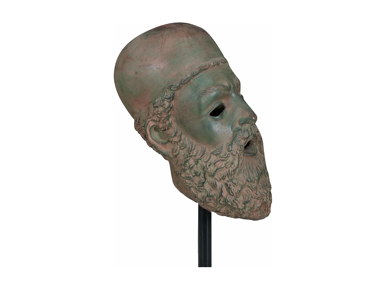 BISCOTTINI Statue - Finition bronze coulé - Statue en bronze - Statue décorative - Statue de jardin - Sculpture - Décoration - Affichage - Salon - 15x20x43 cm