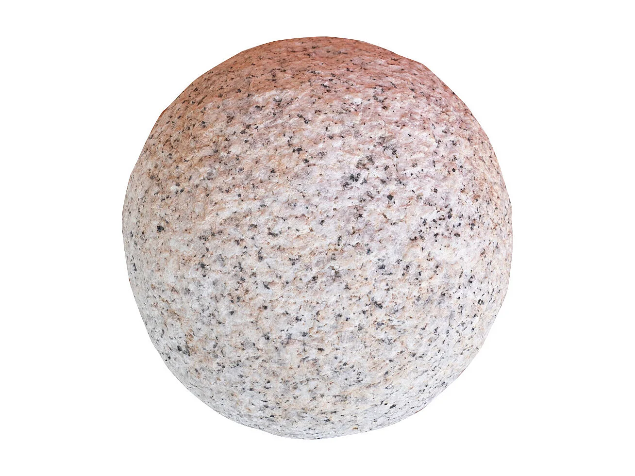 BISCOTTINI Statue - Finition sphère en pierre - Statue en pierre - Statue décorative - Statue de jardin - Sculpture - Décoration - Affichage - Salon - 20x20x20 cm