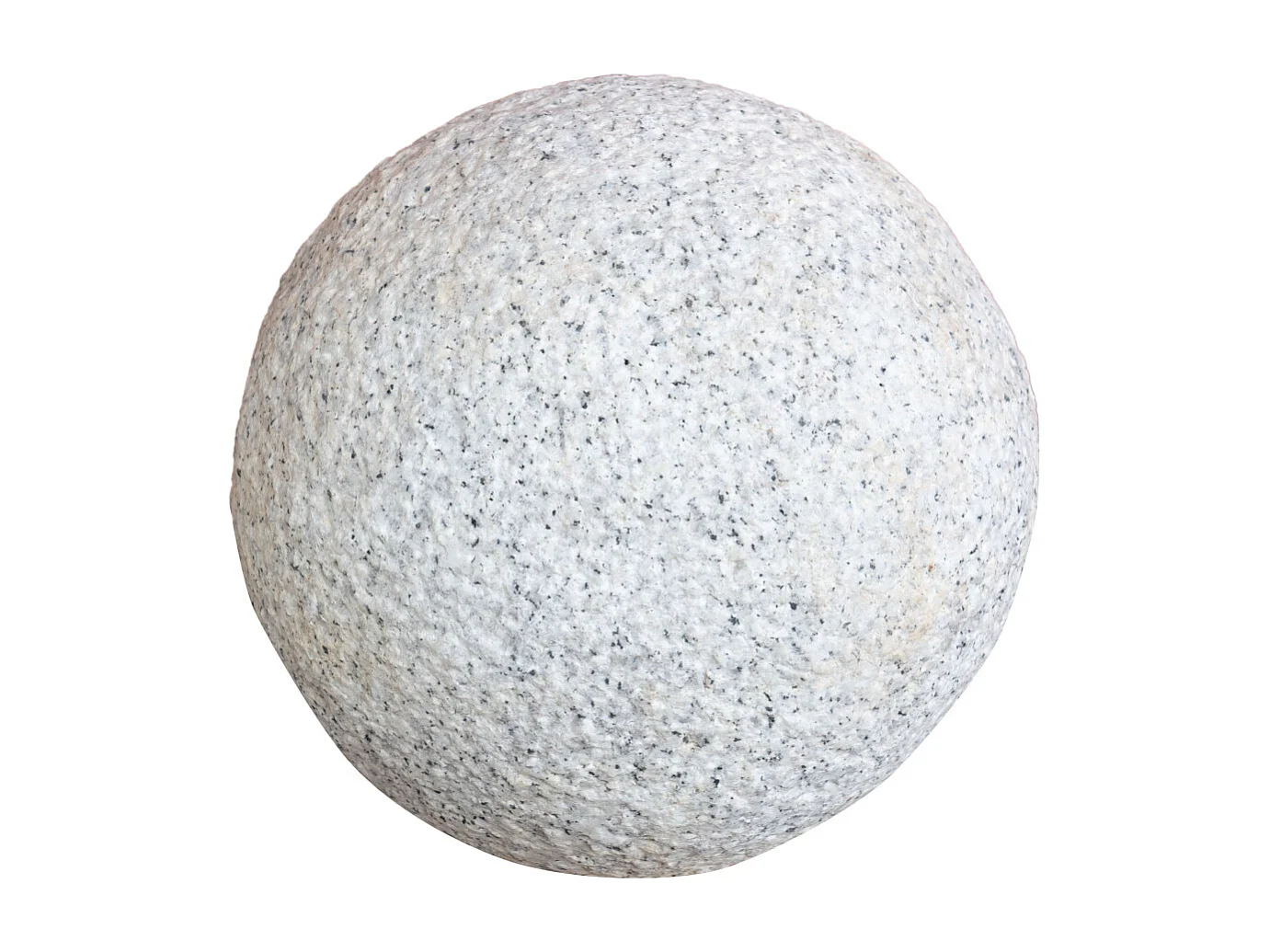 BISCOTTINI Statue - Finition sphère en pierre - Statue en pierre - Statue décorative - Statue de jardin - Sculpture - Décoration - Affichage - Salon - 25x25x25 cm