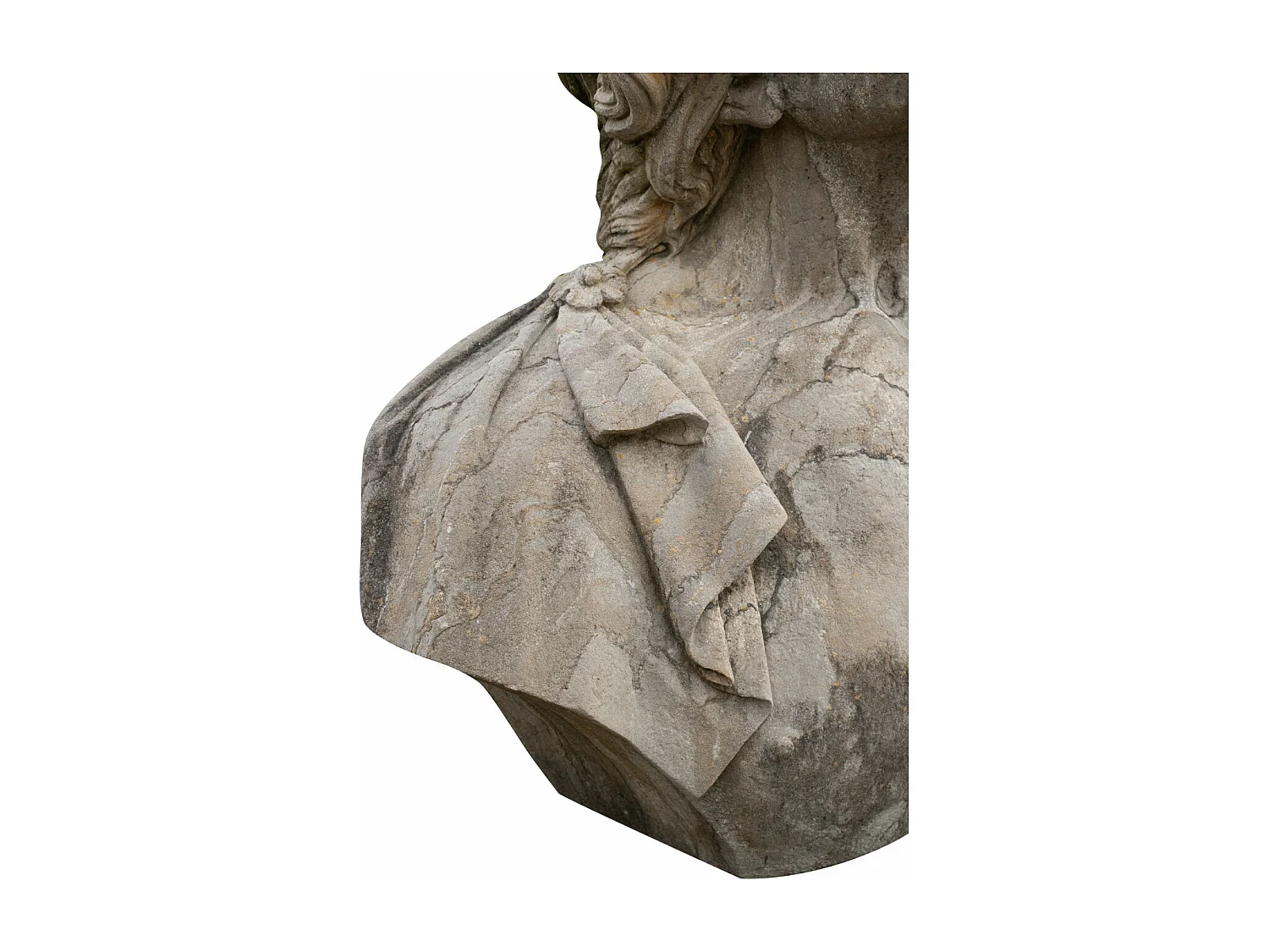 BISCOTTINI Statue - En Pierre - Design - Décorative - Parfait pour le Salon - Salle à Manger - Jardin - Présentation - 78x35x80cm - Décoration