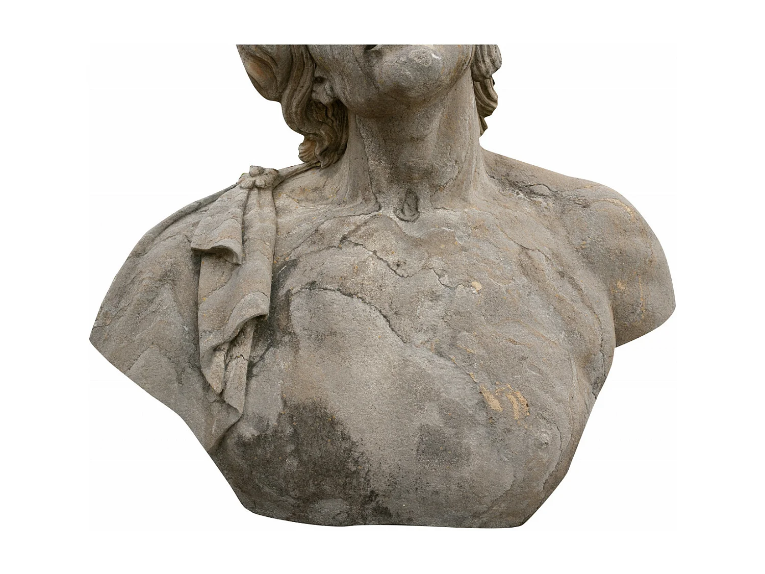 BISCOTTINI Statue - En Pierre - Design - Décorative - Parfait pour le Salon - Salle à Manger - Jardin - Présentation - 78x35x80cm - Décoration