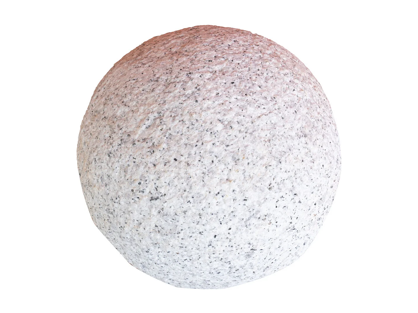 BISCOTTINI Statue - Finition sphère en pierre - Statue en pierre - Statue décorative - Statue de jardin - Sculpture - Décoration - Affichage - Salon - 30x30x30 cm