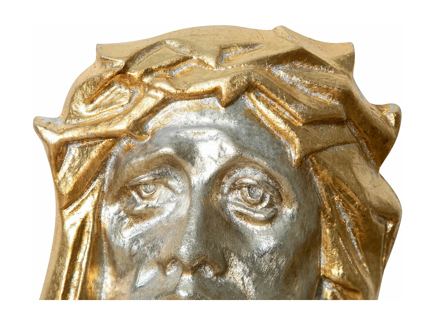 BISCOTTINI Décoration Murale - Finition Or et Argent Antique - Design Mural - Plaque Murale Décorative - Parfait pour le Salon - Salle à Manger - 20x6x29cm