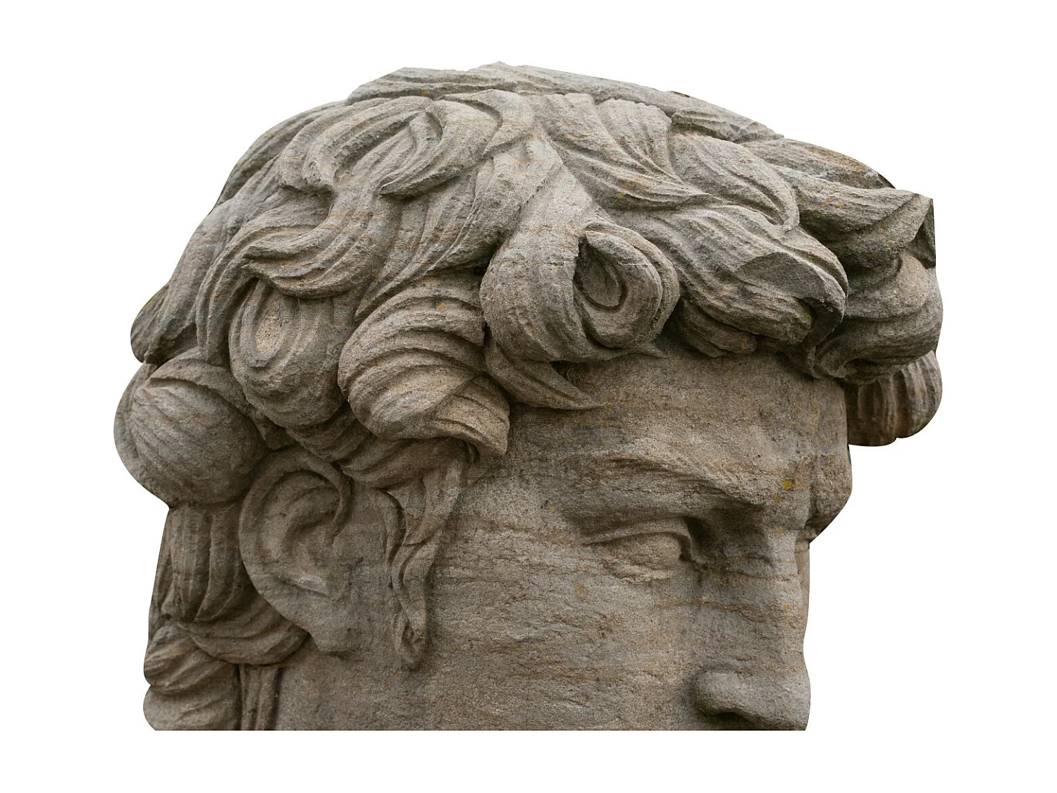 BISCOTTINI Statue - En Pierre - Design - Décorative - Parfait pour le Salon - Salle à Manger - Jardin - Présentation - 43x35x64cm - Décoration