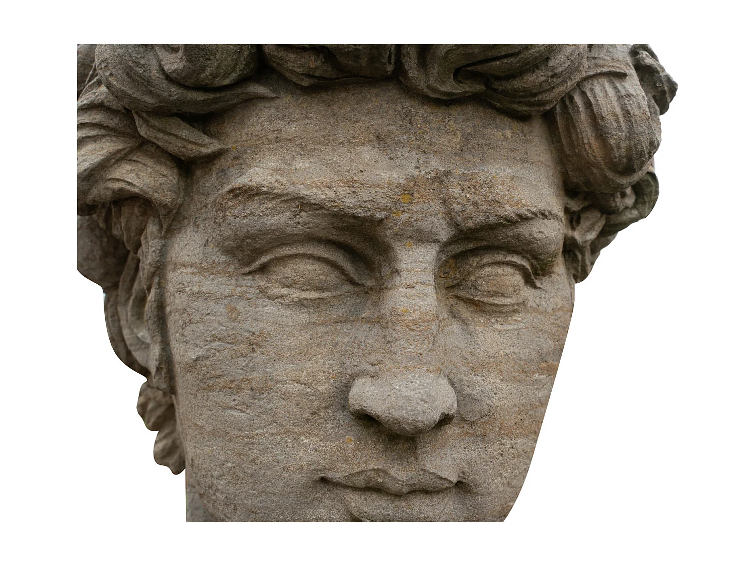 BISCOTTINI Statue - En Pierre - Design - Décorative - Parfait pour le Salon - Salle à Manger - Jardin - Présentation - 43x35x64cm - Décoration