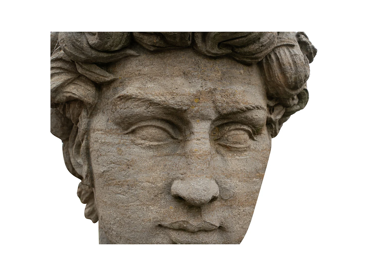 BISCOTTINI Statue - En Pierre - Design - Décorative - Parfait pour le Salon - Salle à Manger - Jardin - Présentation - 43x35x64cm - Décoration