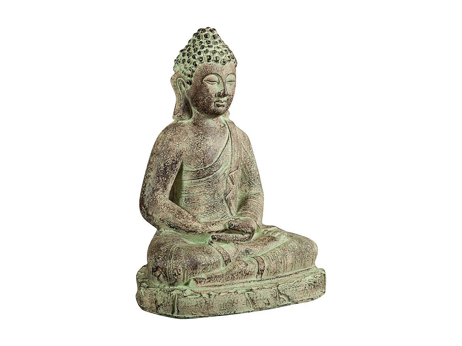 BISCOTTINI Statue - Finition plâtre - Statue en plâtre - Statue décorative - Statue de jardin - Sculpture - Décoration - Affichage - Salon - 38x28x55 cm