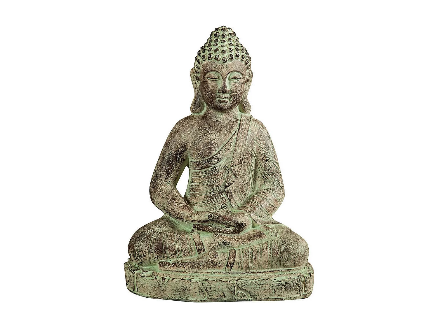 BISCOTTINI Statue - Finition plâtre - Statue en plâtre - Statue décorative - Statue de jardin - Sculpture - Décoration - Affichage - Salon - 38x28x55 cm