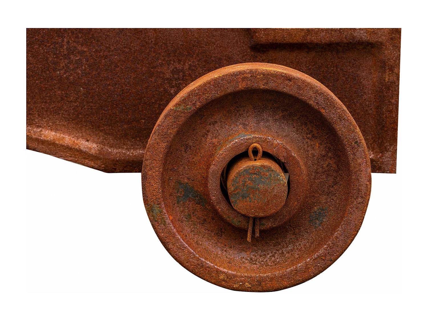 BISCOTTINI Canon Vintage - Finition Fer Antique - Design - Décoratif - Salle à Manger - Jardin - Extérieur - 215x95x80cm