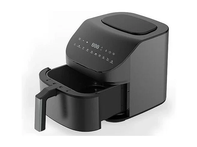 Friteuse diététique - LITTLE BALANCE - Crousty light XL - 7 L - 1600 W - 10 programmes - Noir