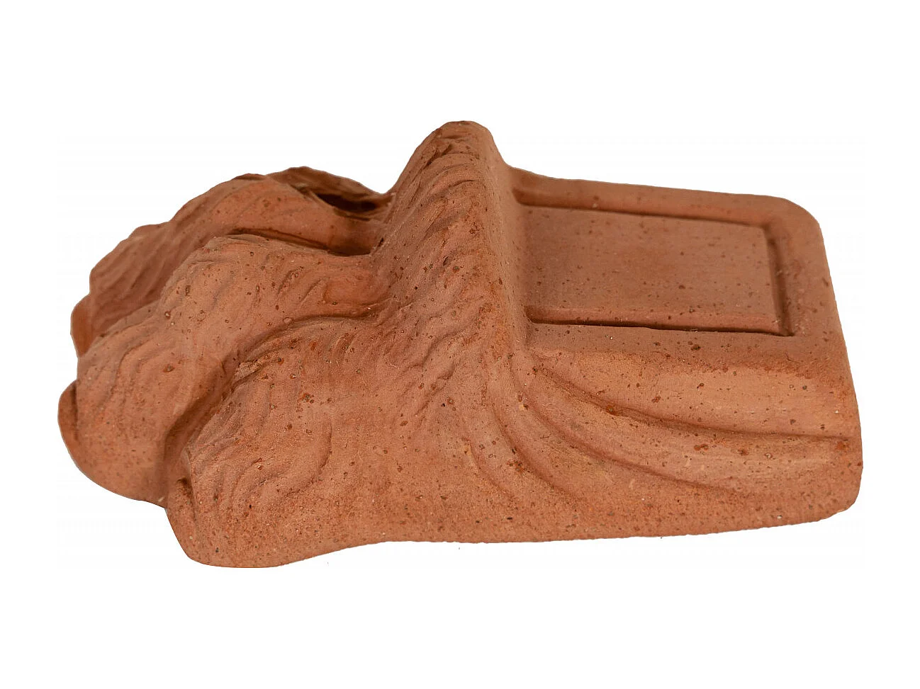 BISCOTTINI Pot de Fleurs  - Terre Cuite Toscane - Porte-Plante - Pot d’Intérieur et d’Extérieur - Fait Main - Jardinière - Jardin - Salon - 13x9x6,5 cm - Lot de 8