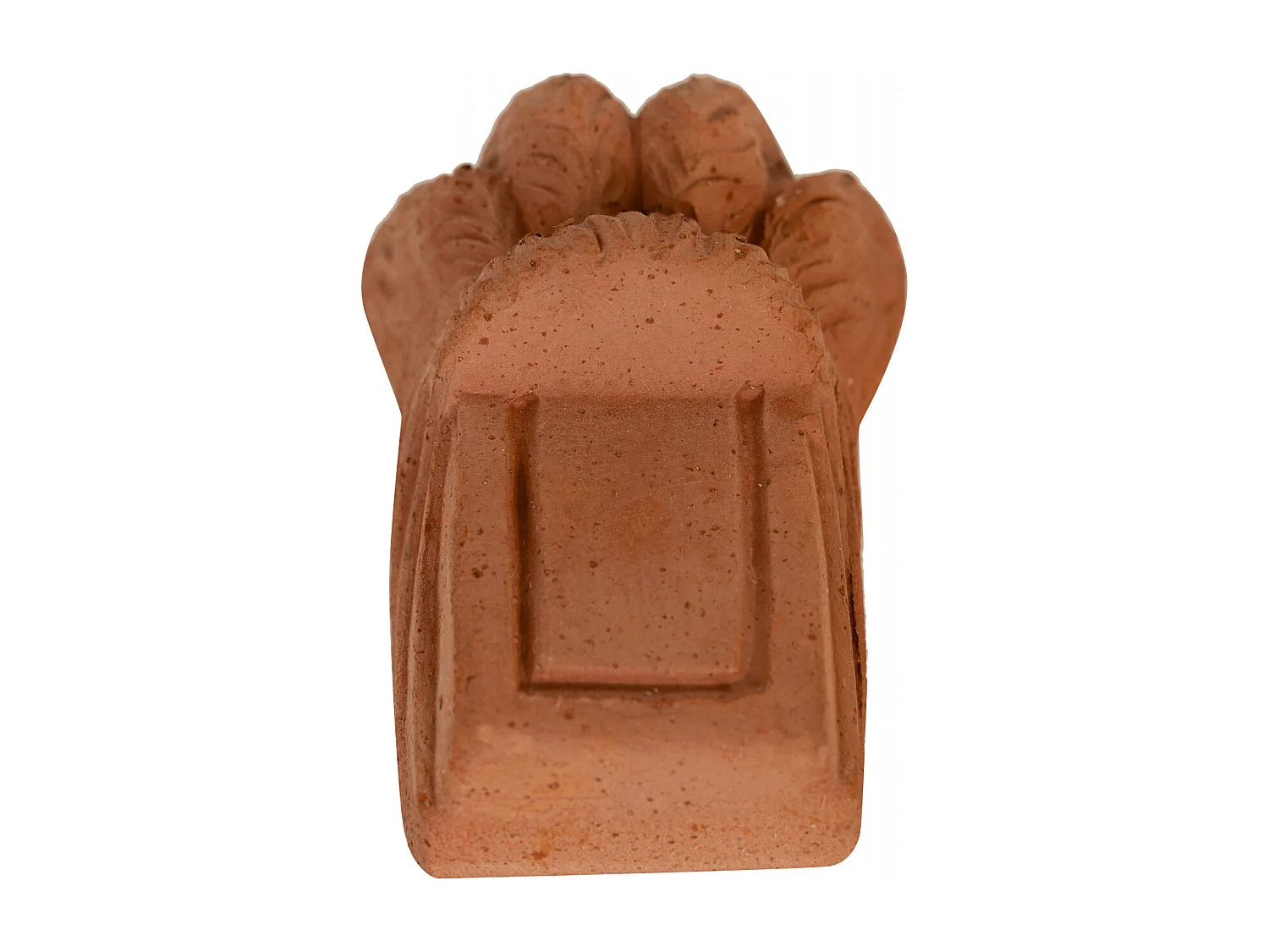 BISCOTTINI Pot de Fleurs  - Terre Cuite Toscane - Porte-Plante - Pot d’Intérieur et d’Extérieur - Fait Main - Jardinière - Jardin - Salon - 13x9x6,5 cm - Lot de 8