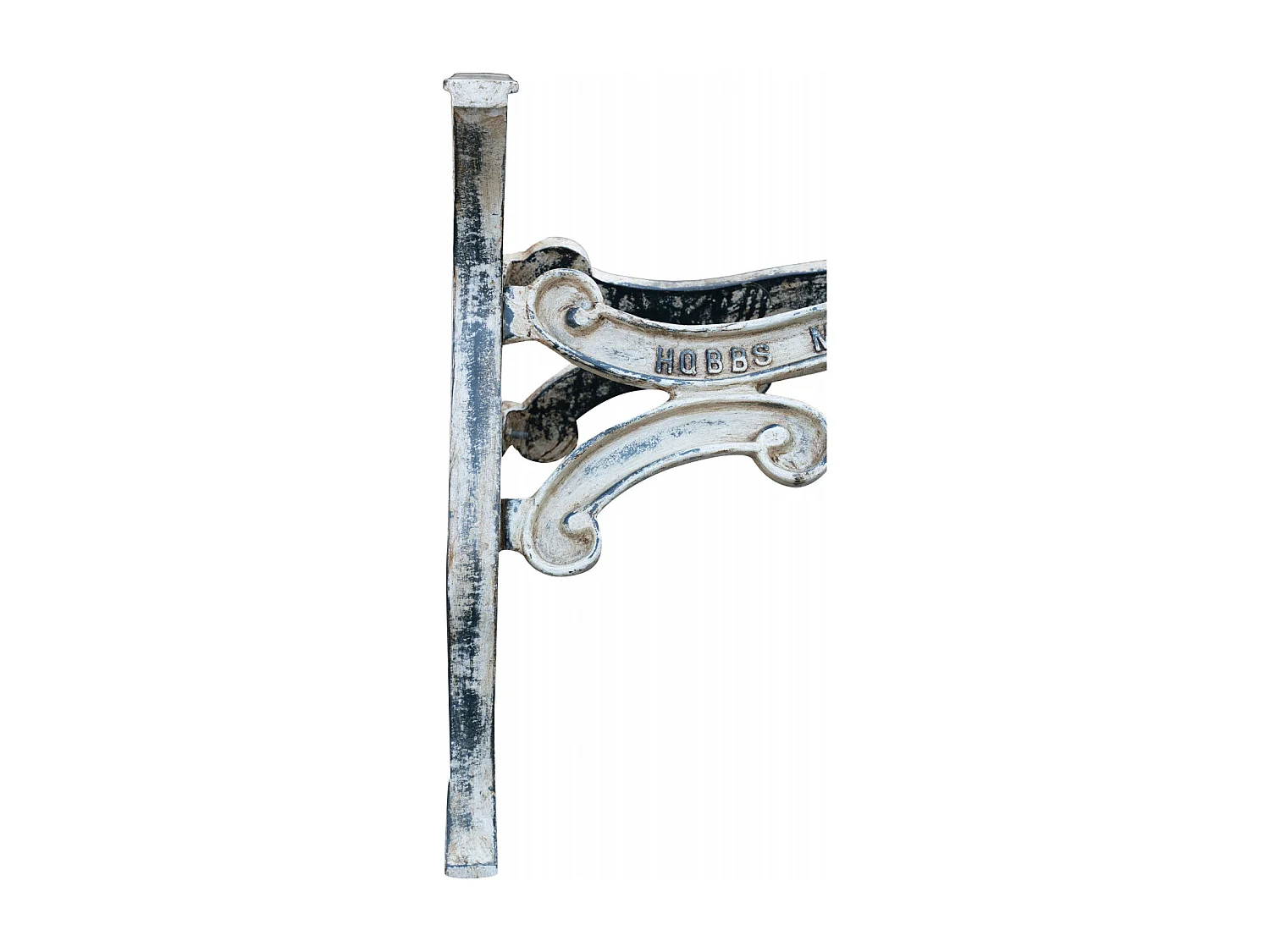 BISCOTTINI Piètement de Table - Fonte avec Finition Antique - Table de Jardin - Extérieur - Terrasse - Balcon - Table Basse - 127x58x71cm