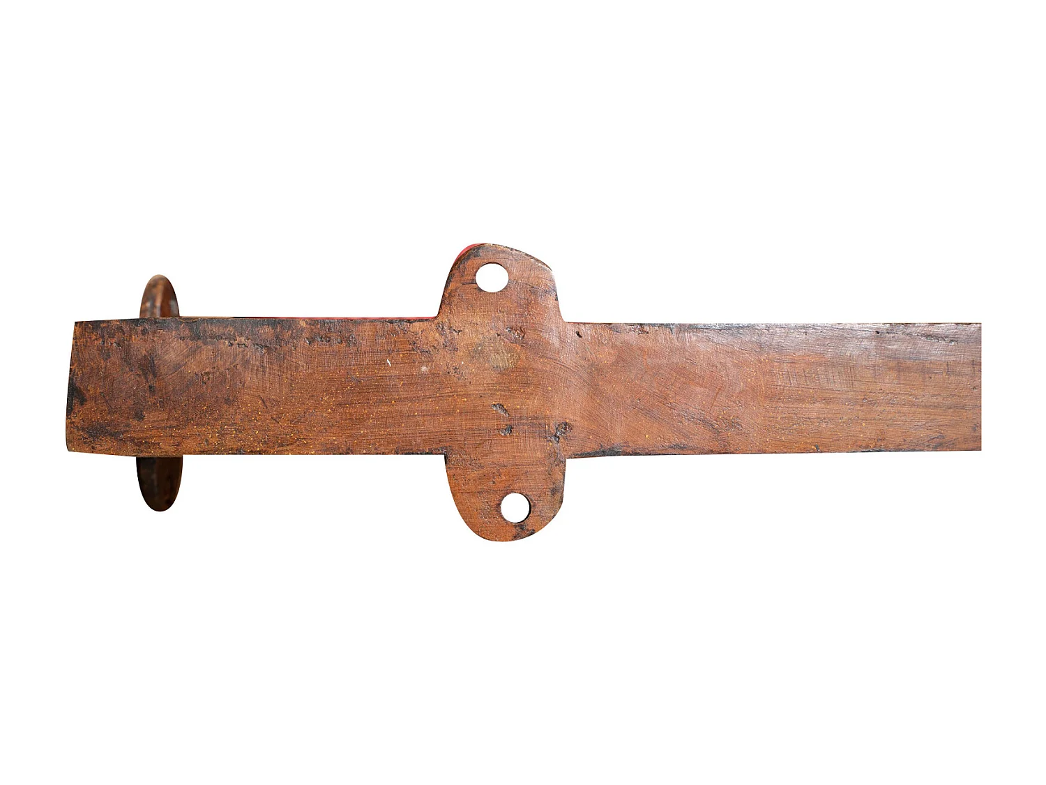 BISCOTTINI Étagère Murale - en Fonte avec Finition Antique - Décorative - Extérieur - Cabinet Mural - Décoration de Jardin - 30x7x40cm