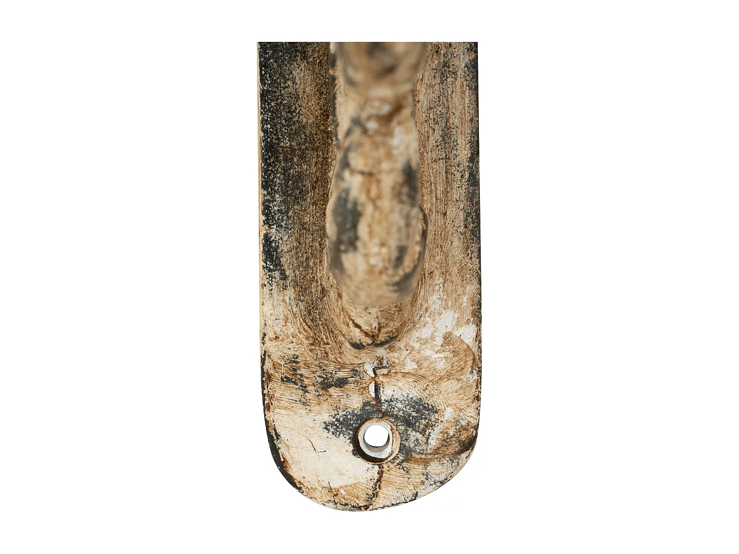 BISCOTTINI Étagère Murale - en Fonte avec Finition Antique - Décorative - Extérieur - Cabinet Mural - Décoration de Jardin - 40x11x59cm