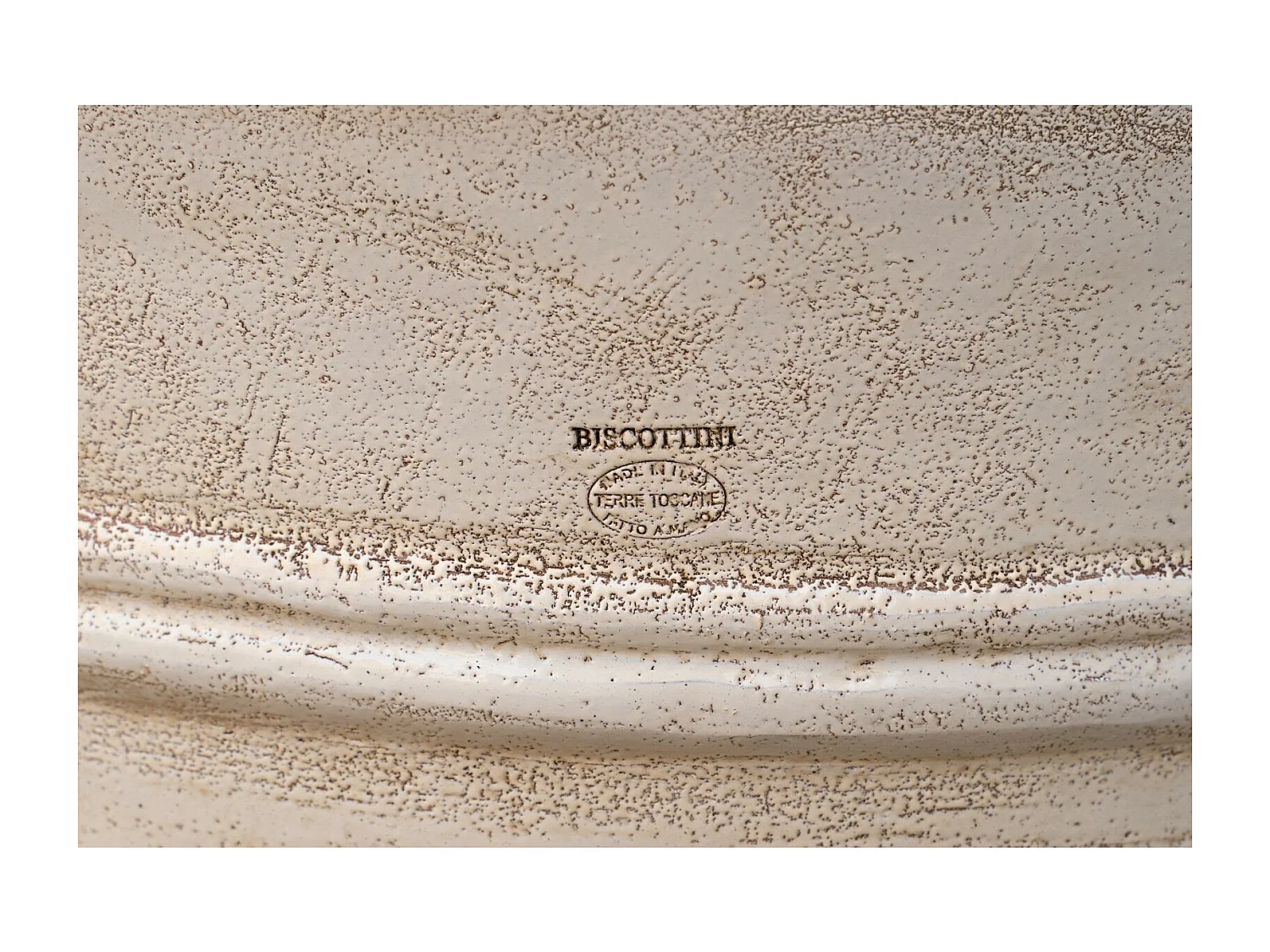 BISCOTTINI Vase - En Terre Cuite Antique - Pot de Fleurs - Jardinière - Jardin - Mobilier - Décoration - 103x103x75 cm