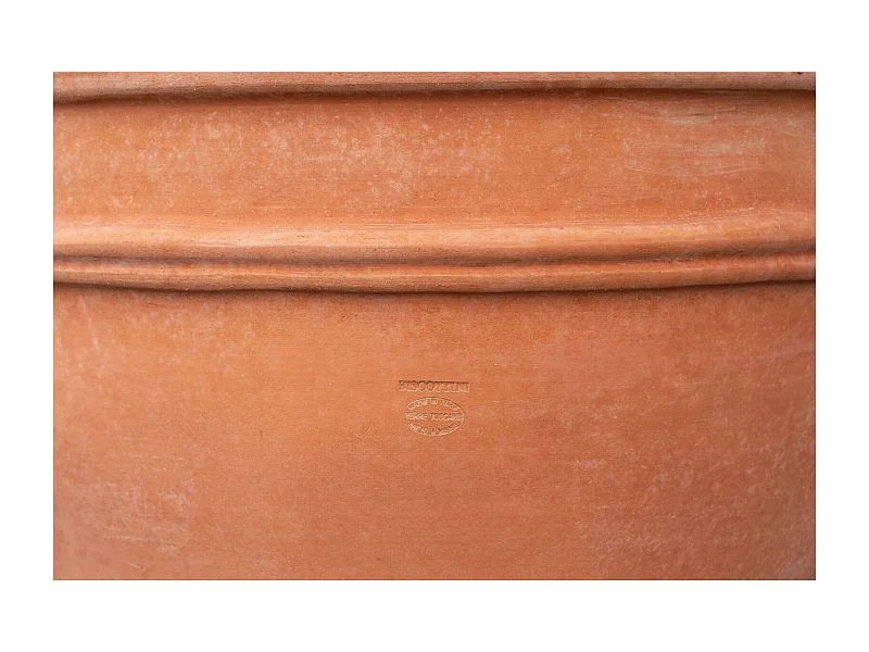 BISCOTTINI Vase - En Terre Cuite Antique - Pot de Fleurs - Jardinière - Jardin - Mobilier - Décoration - 77x77x87 cm