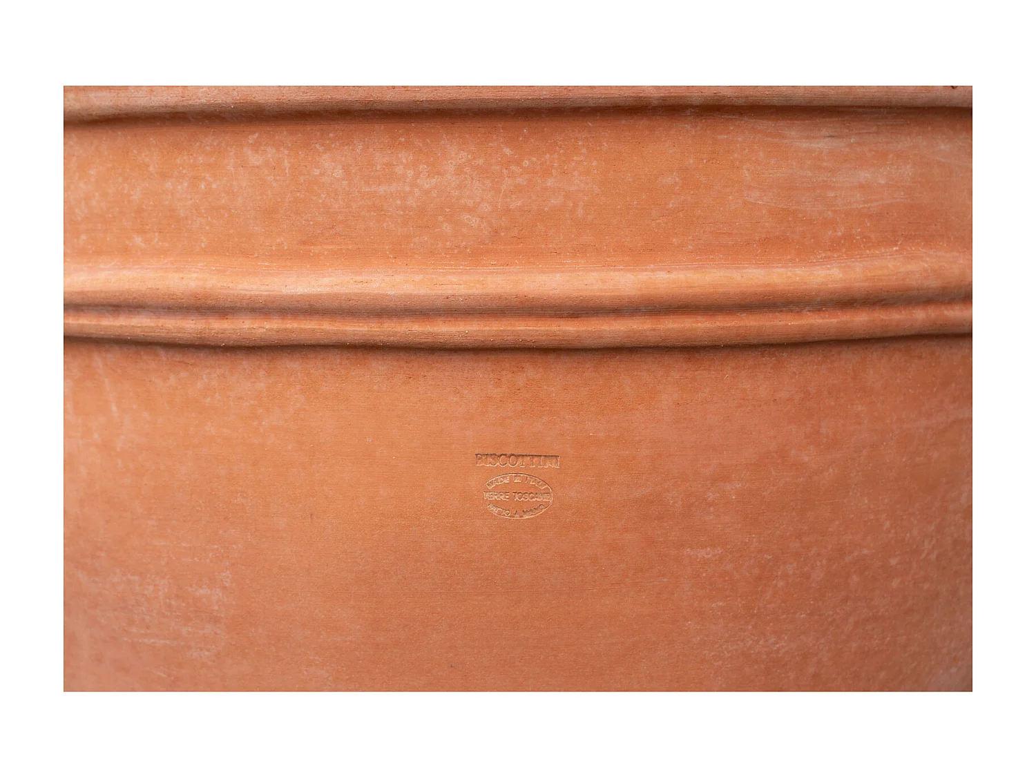 BISCOTTINI Vase - En Terre Cuite Antique - Pot de Fleurs - Jardinière - Jardin - Mobilier - Décoration - 77x77x87 cm