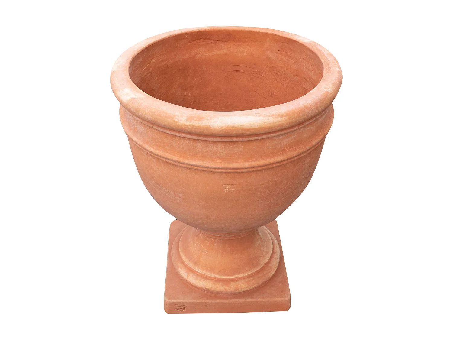 BISCOTTINI Vase - En Terre Cuite Antique - Pot de Fleurs - Jardinière - Jardin - Mobilier - Décoration - 77x77x87 cm