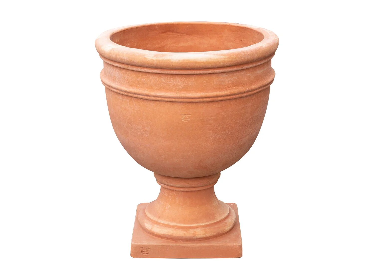 BISCOTTINI Vase - En Terre Cuite Antique - Pot de Fleurs - Jardinière - Jardin - Mobilier - Décoration - 77x77x87 cm