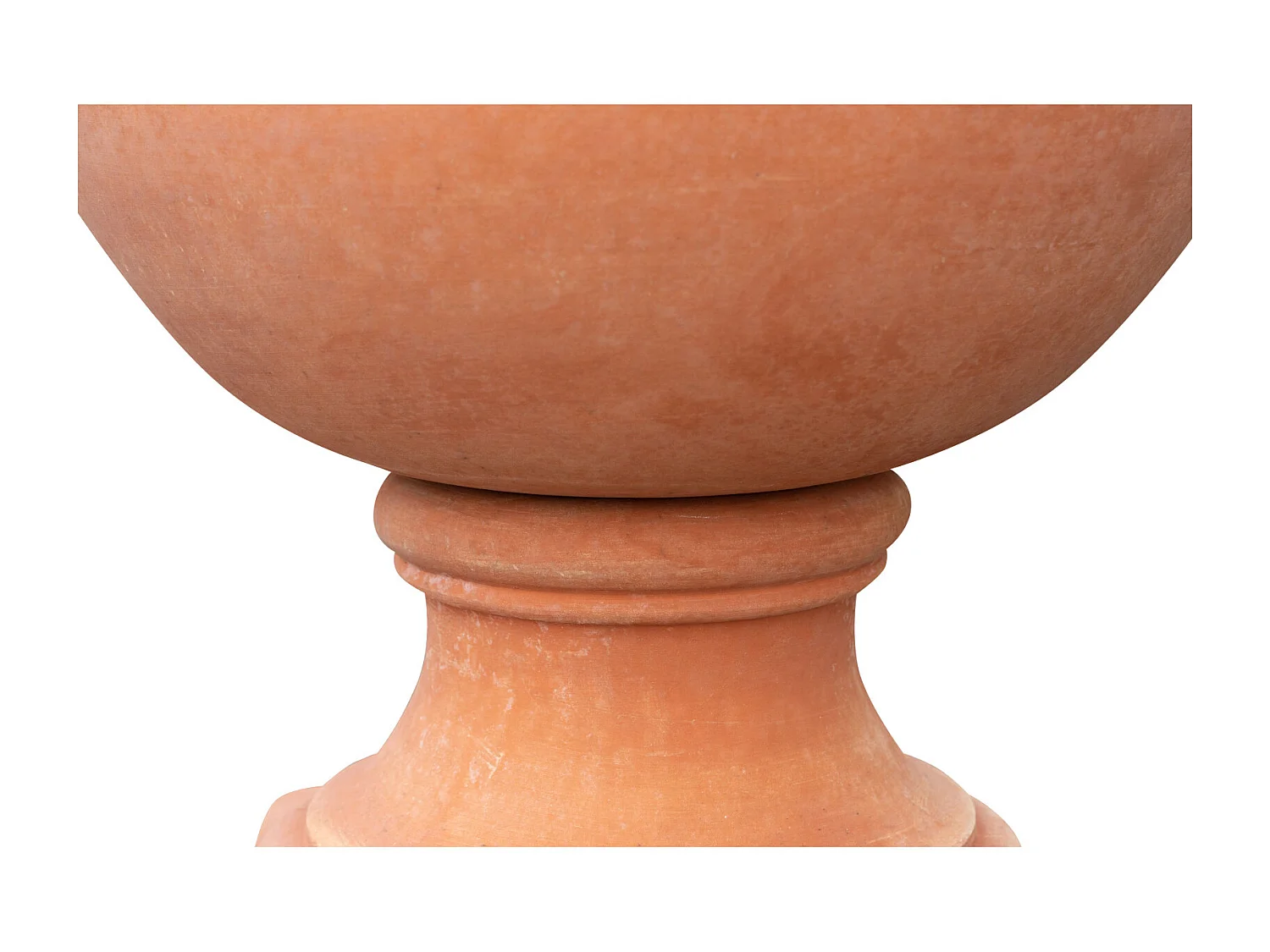 BISCOTTINI Vase - En Terre Cuite Antique - Pot de Fleurs - Jardinière - Jardin - Mobilier - Décoration - 77x77x87 cm