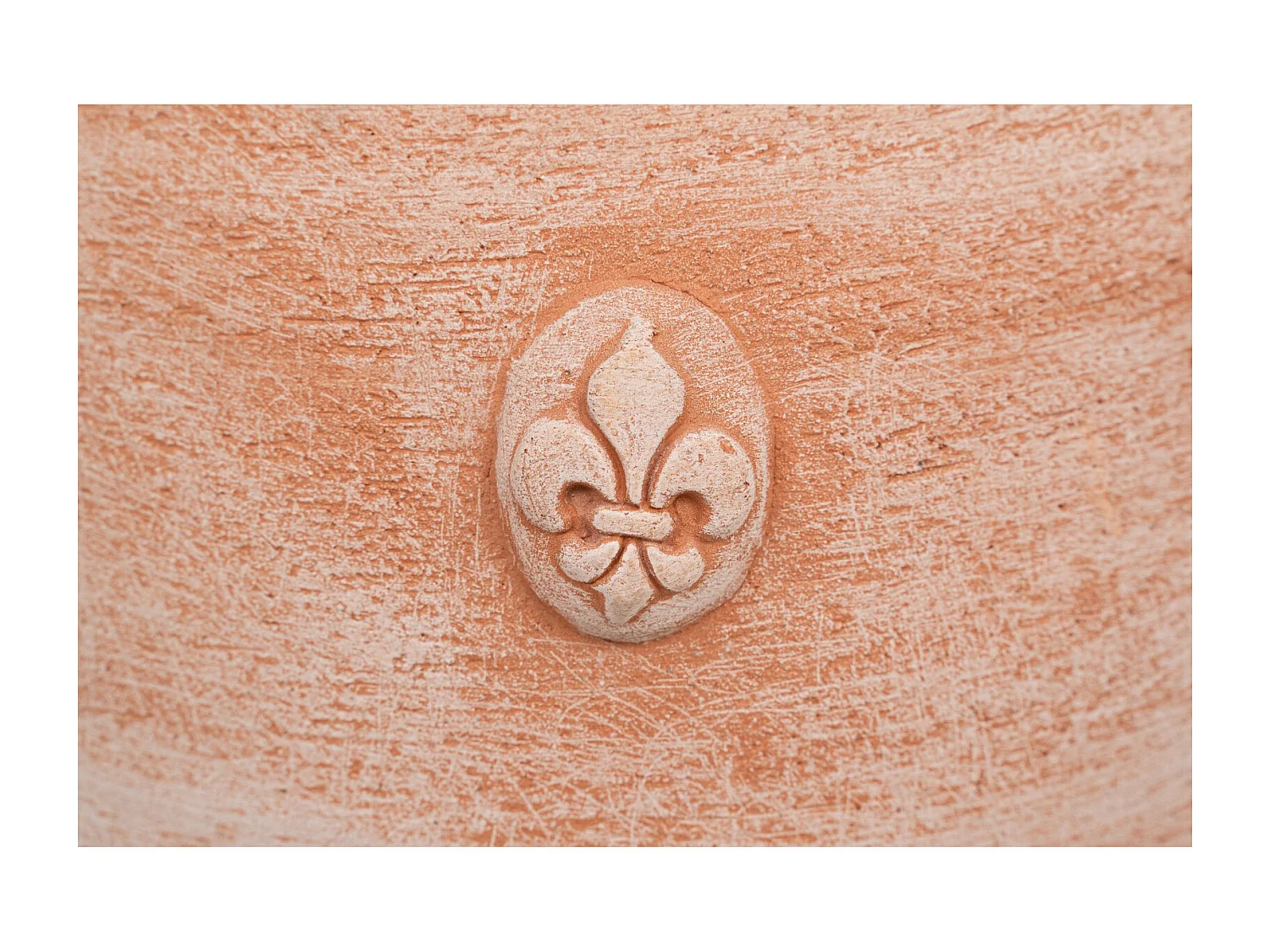 BISCOTTINI Vase Jarre - En Terre Cuite Antique - Pot de Fleurs - Jardinière - Jardin - Mobilier - Décoration - 36x34x46 cm