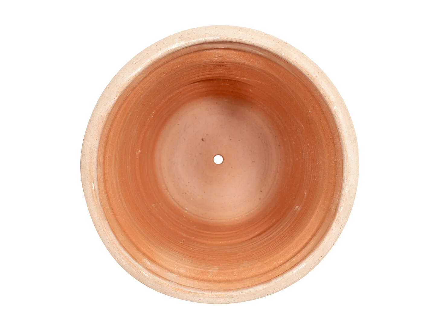 BISCOTTINI Vase - En Terre Cuite Antique - Pot de Fleurs - Jardinière - Jardin - Mobilier - Décoration - 40x40x30 cm - Lot de 2