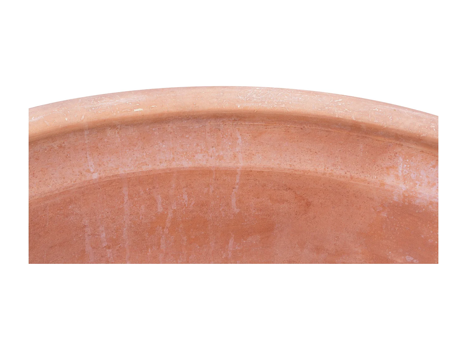 BISCOTTINI Vase - En Terre Cuite Antique - Coupe - Pot de Fleurs - Jardinière - Jardin - Mobilier - Décoration - 103x103x35 cm