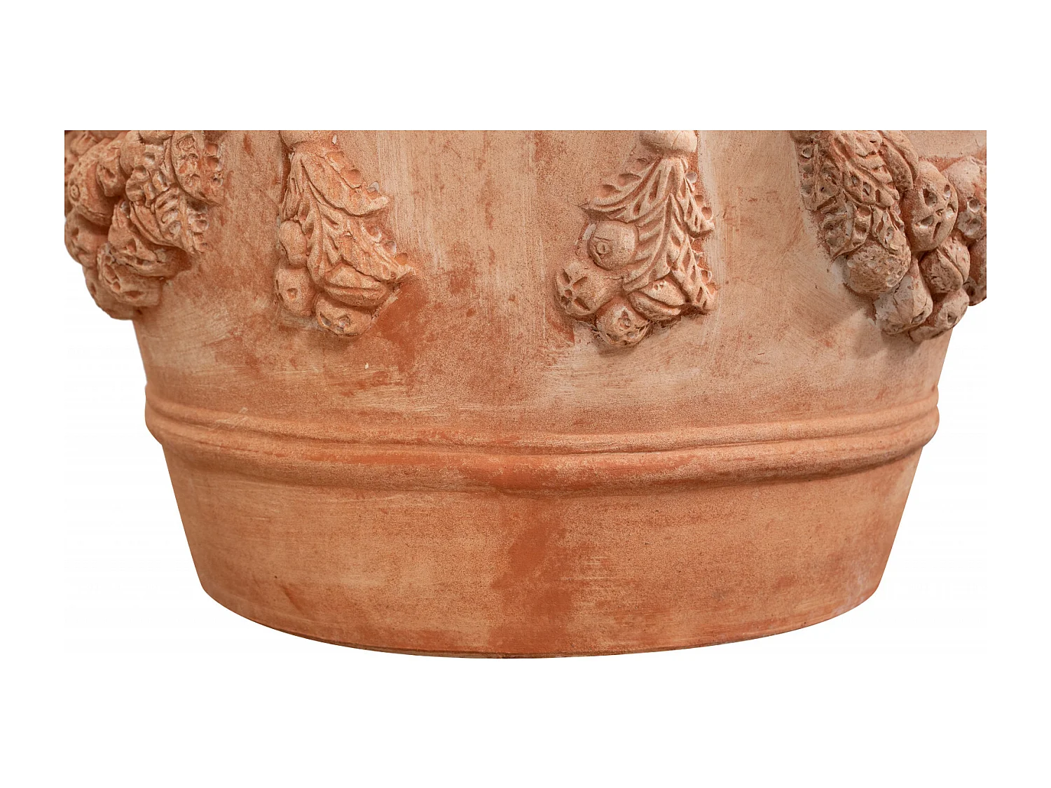 BISCOTTINI Vase - vintage en terre cuite  - Parfait pour mobilier de jardin - Design de jardin - Extérieur - Décoratif - Pot de fleurs - 69x69x47cm