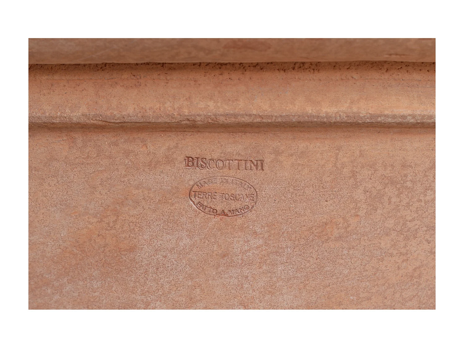 BISCOTTINI Vase - vintage en terre cuite -  mobilier de jardin - Design de jardin - Extérieur - Décoratif - Pot de fleurs - 115x115x80cm