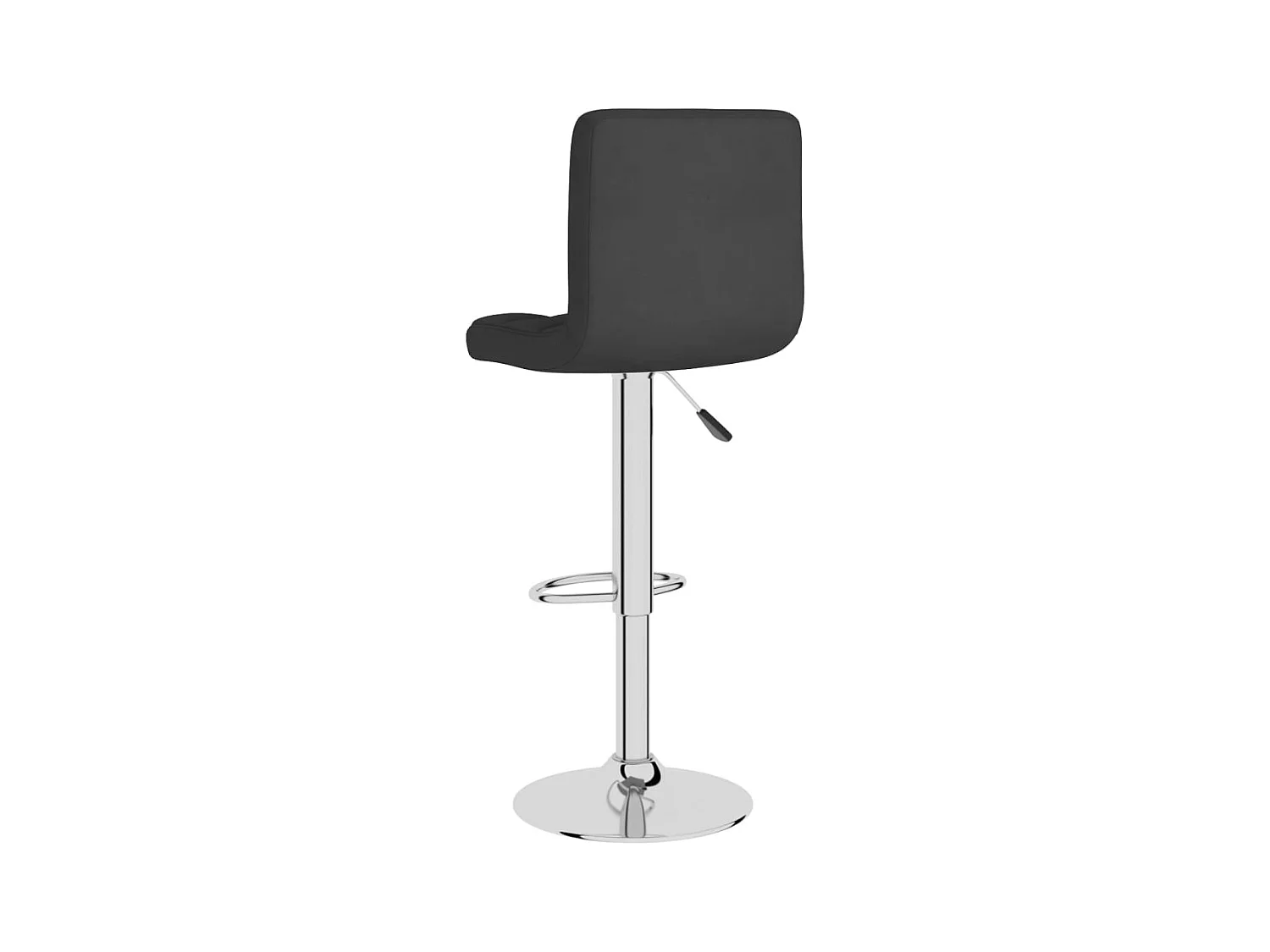 Tabouret de bar Noir Tissu