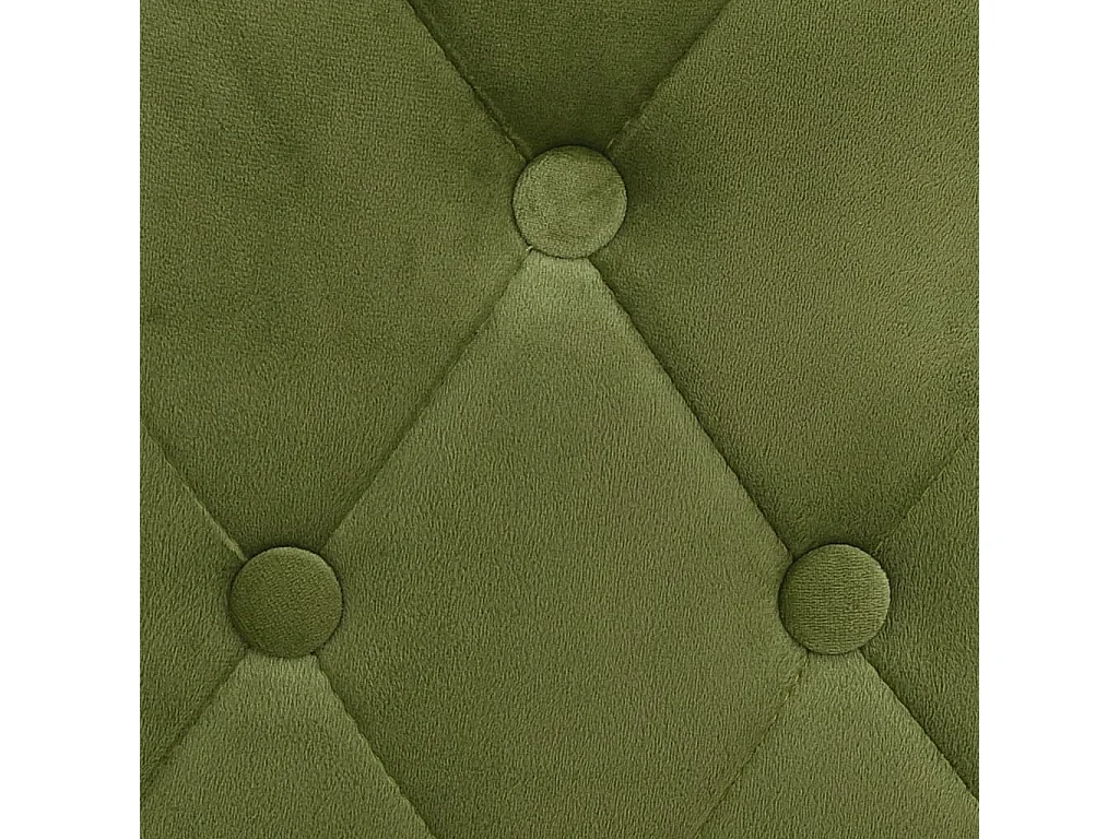 Barkrukken 2 st fluweel lichtgroen