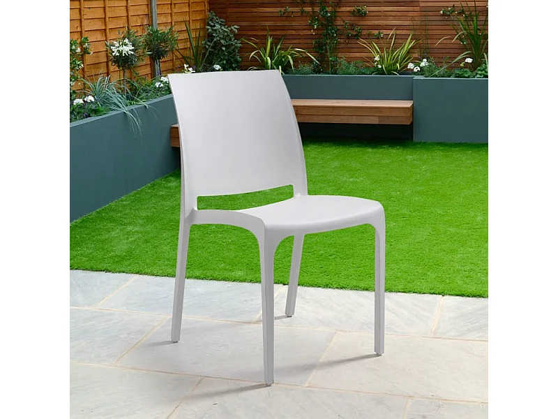 Sedia impilabile bar ristorante giardino esterno ed interno Papavero