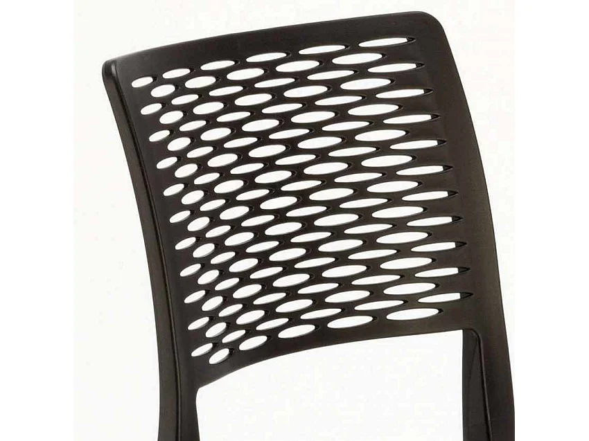 Sedia per cucina sala da pranzo giardino impilabile leggera Ranuncolo