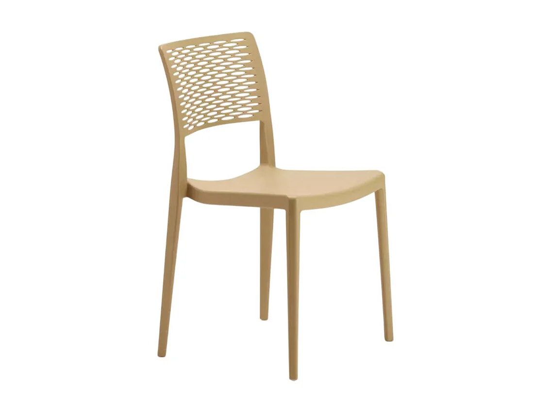 Chaise pour cuisine salle à manger jardin empilable légère Ranuncolo