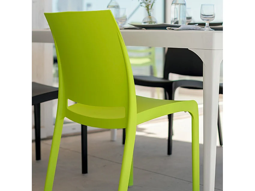 Silla apilable para jardín al aire libre bar restaurante Volga BICA