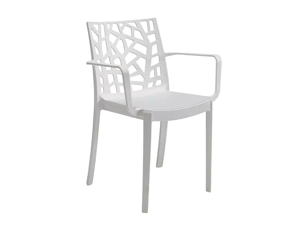 Silla de jardín exterior moderna con reposabrazos Matrix Armchair BICA