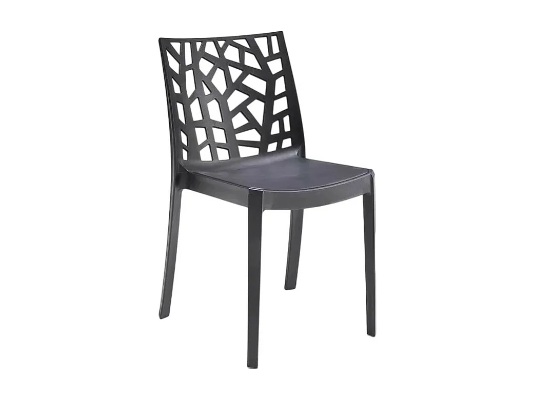 Silla apilable moderna para restaurante o bar al aire libre Matrix BICA