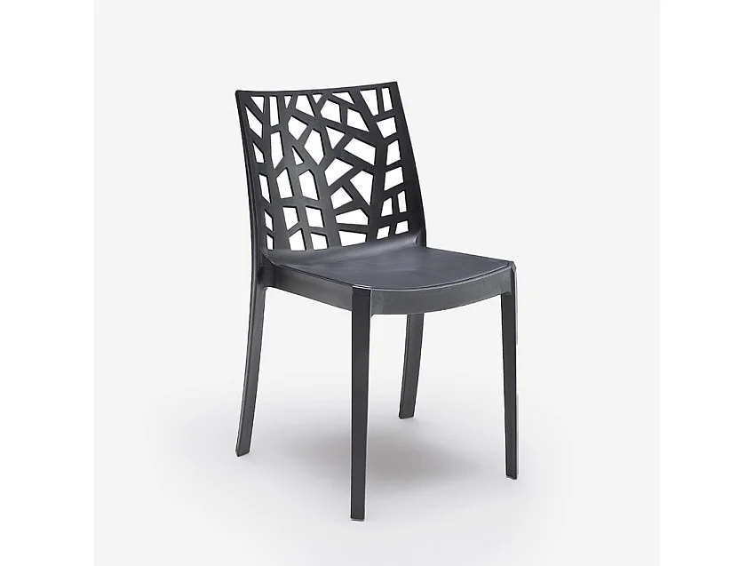 Silla apilable moderna para restaurante o bar al aire libre Matrix BICA