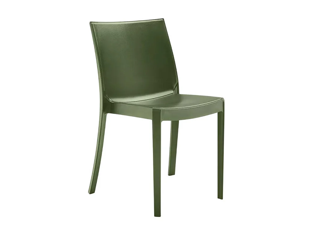 Silla apilable de para jardín, bar, restaurante, exterior Perla BICA