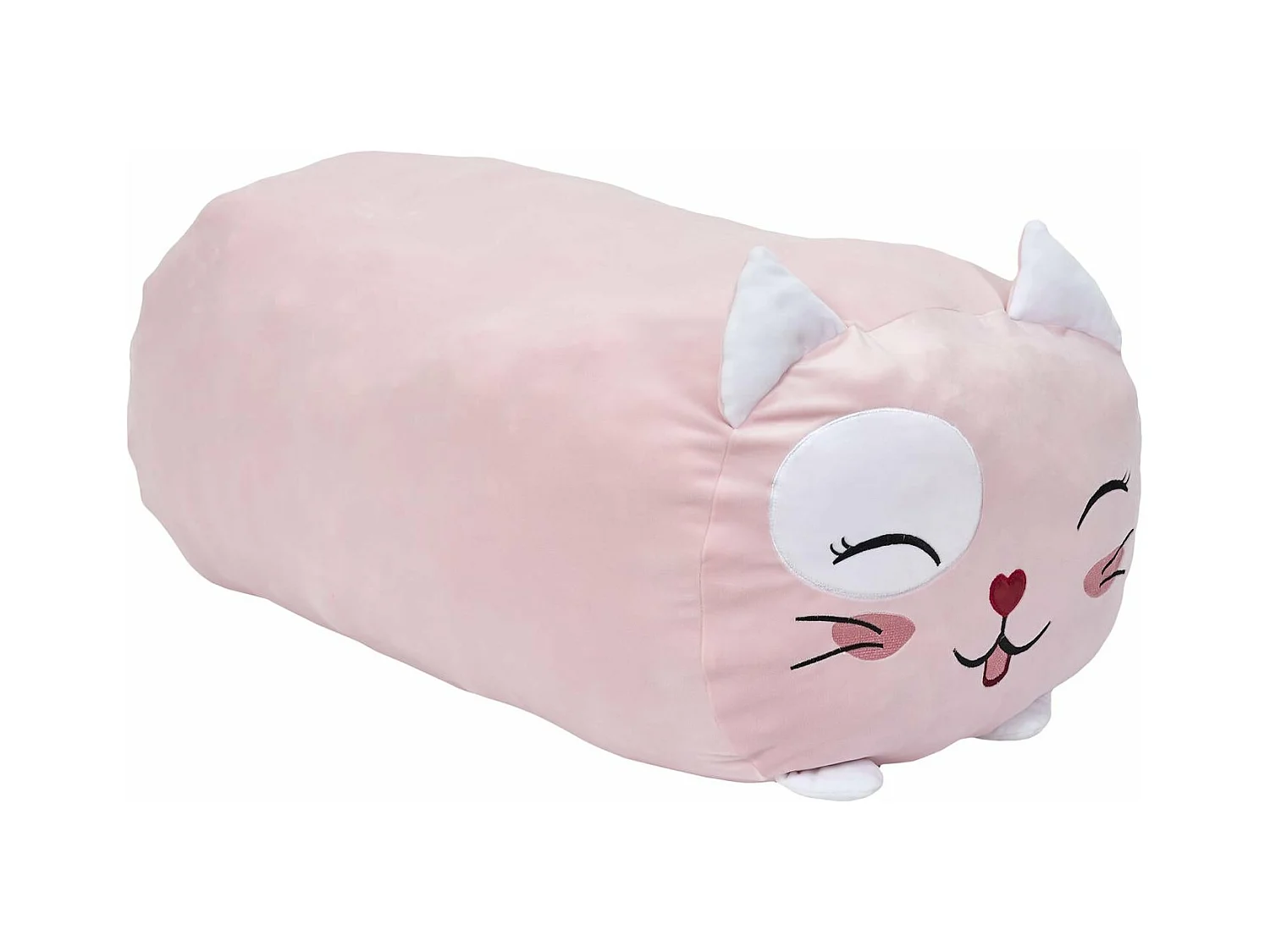Peluche Coussin Chat Xxl Jaune
