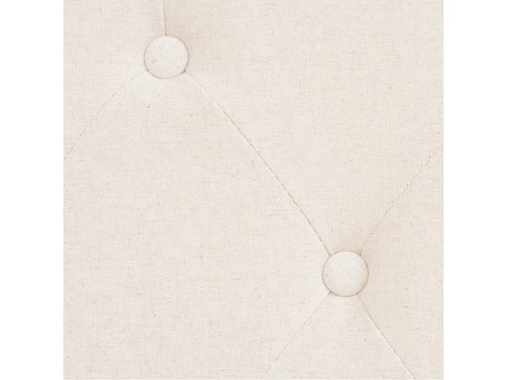 Fauteuil chaise siège lounge tissu blanche 76 x 68 x 90 cm 1102129/3